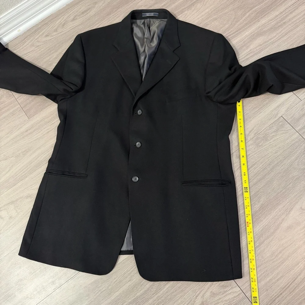 Arnold Brant, 100% Cashmere, Colombo, Black Sports Coat, 3 Button, | M 48 L T‎
